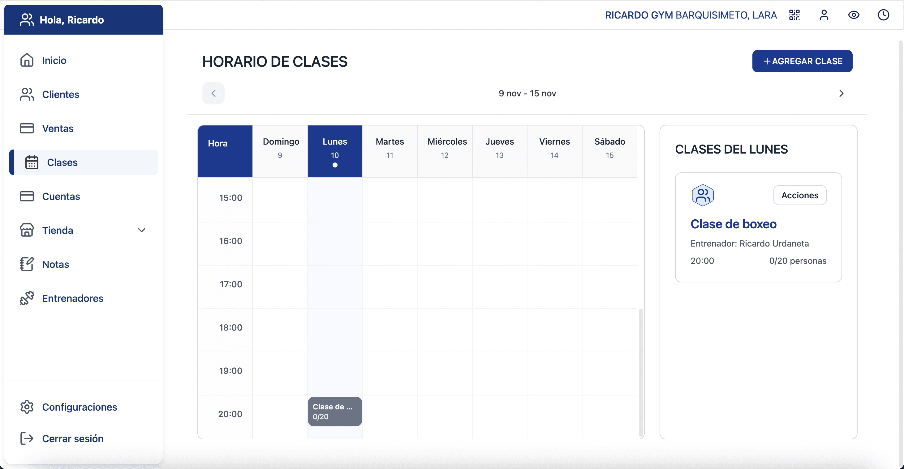 Organiza tus clases preview