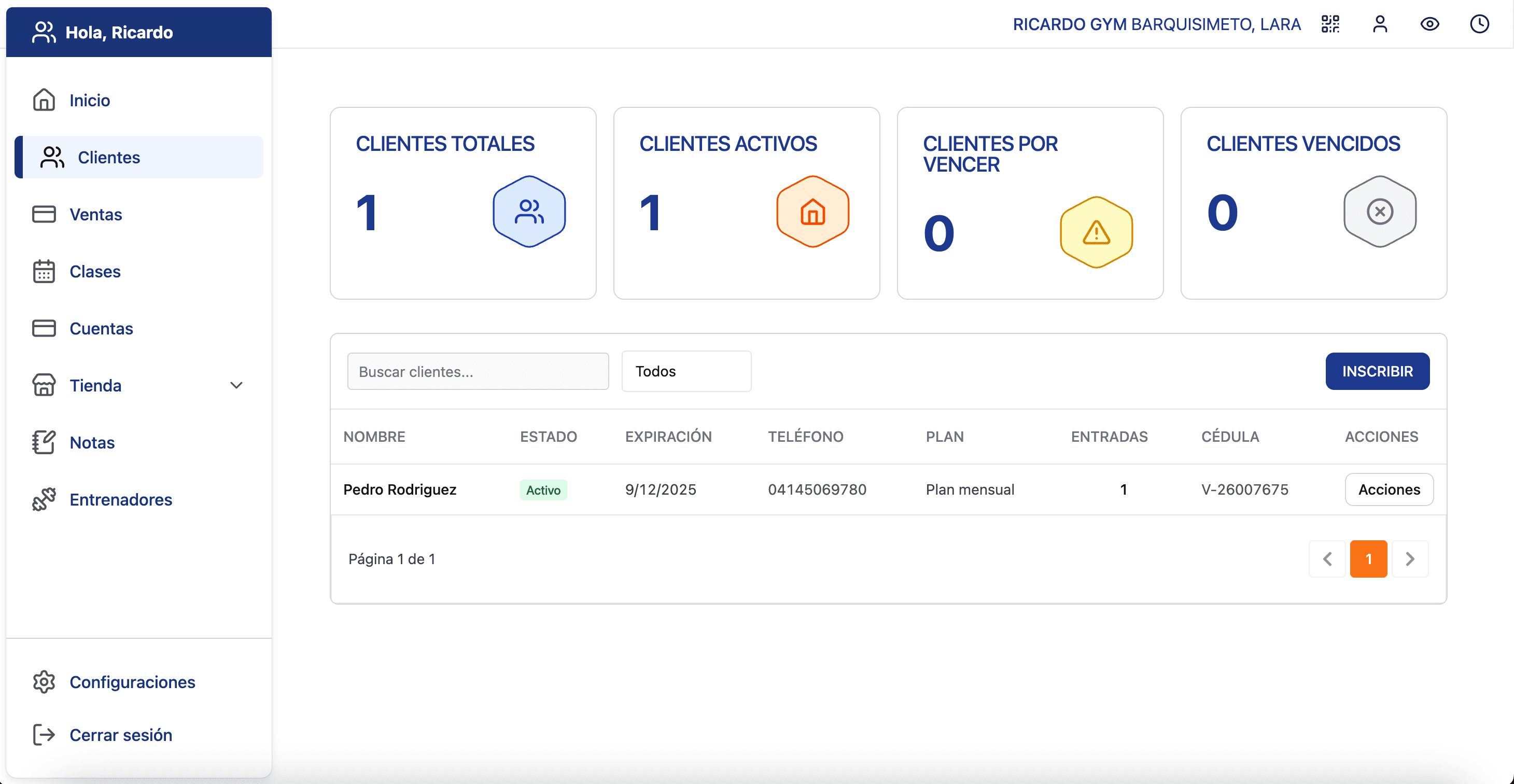Control de tus clientes preview